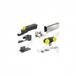 Ensemble SAF80 rail de 3 mètres + garniture 80 kg