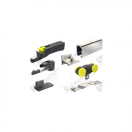 Ensemble SAF80 rail de 6 mètres + garniture 80 kg