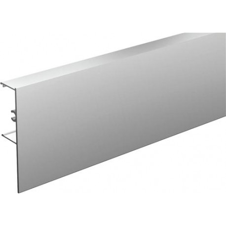 Bandeau 11011 aluminium anodisé à clipser sur rail