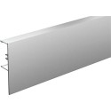 Bandeau aluminium droit anodisé à clipser sur rail