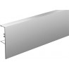 Bandeau 11011 aluminium anodisé à clipser sur rail